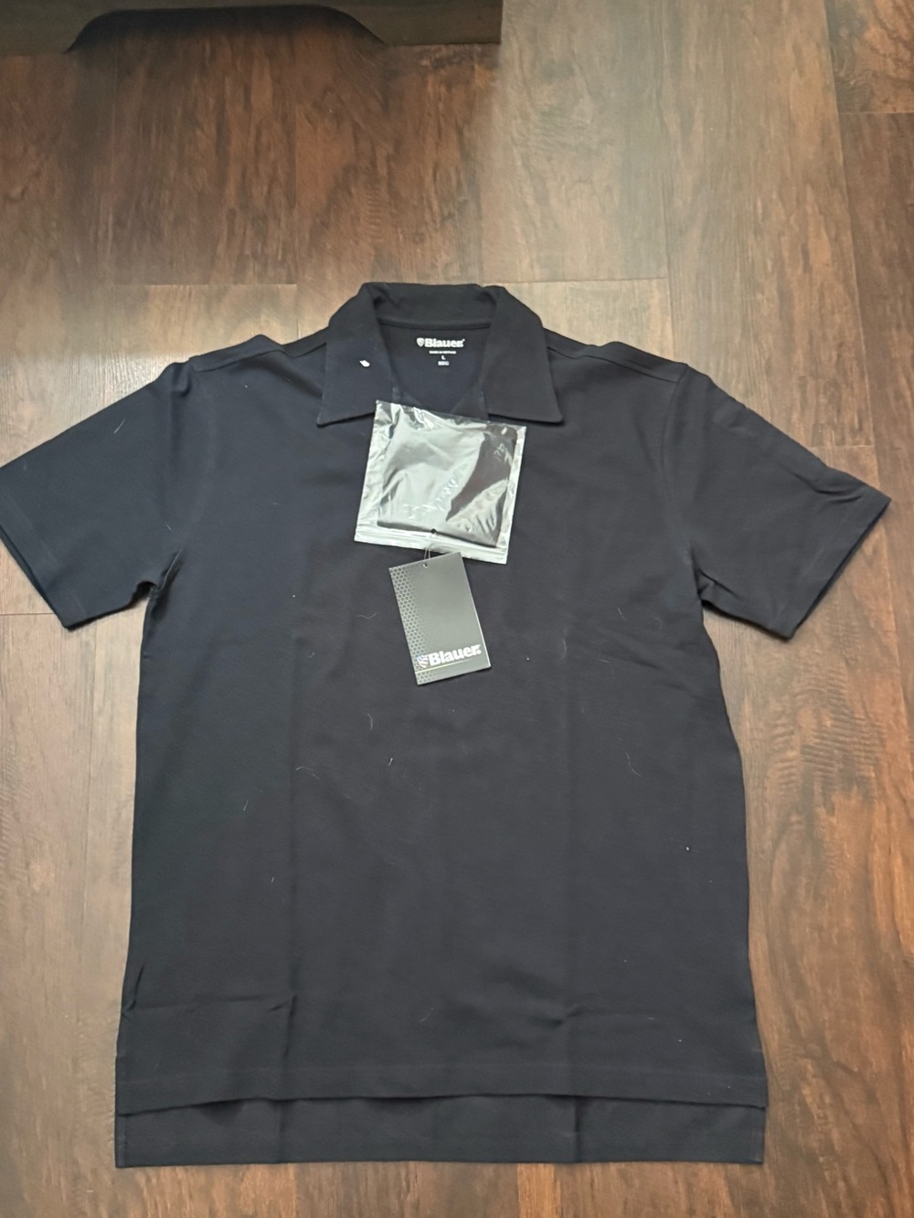 Blauer Men's Navy Short-Sleeve Polo